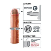 Pipedream Fantasy X-Tension Perfect 1" Penis Extender Sleeve